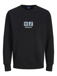 Jack & Jones Sweatshirt JORPORTLAND Schwarz