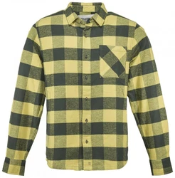 Dolomite Langarmhemd Flanell Check Shirt Grün/Gelb/Neonfarben/Dunkelgrün