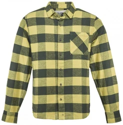 Dolomite Langarmhemd Flanell Check Shirt Grün/Gelb/Neonfarben/Dunkelgrün