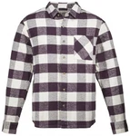 Dolomite Langarmhemd Flanell Check Shirt Lila/Dunkelblau/Bordeaux