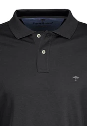 FYNCH-HATTON Langarmshirt Polo Dunkelgrau/Schwarz/Grau/Beige