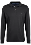 FYNCH-HATTON Langarmshirt Polo Dunkelgrau/Schwarz/Grau/Beige