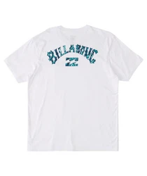 Billabong Kurzarmshirt M Arch Fill Short-sleeve Herren Hellblau/Weiß
