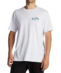 Billabong Kurzarmshirt M Arch Fill Short-sleeve Herren Hellblau/Weiß