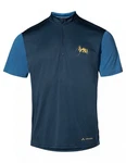VAUDE Kurzarmshirt Mens Ledro Shirt Herren Radtrikot Hellblau/Dunkelblau/Blau