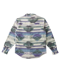 Billabong Langarmhemd Furnace Flannel Herren Blau/Dunkelblau/Lila/Grau