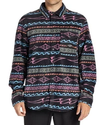Billabong Langarmhemd Furnace Flannel Herren Mischfarben/Braun/Lila