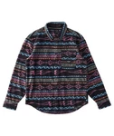 Billabong Langarmhemd Furnace Flannel Herren Mischfarben/Braun/Lila