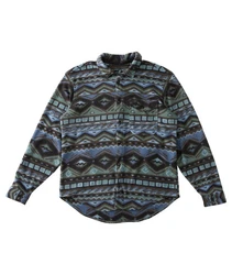 Billabong Langarmhemd Furnace Flannel Herren Blau/Grau