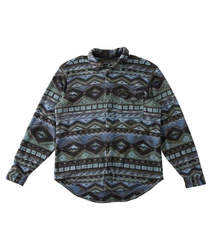 Billabong Langarmhemd Furnace Flannel Herren Blau/Grau
