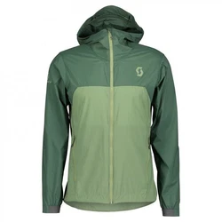 Scott Anorak Explorair Light Windbreaker Jacket Grün/Dunkelgrün