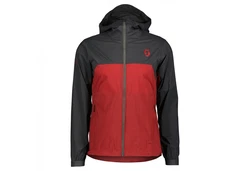 Scott Anorak Explorair Light Windbreaker Jacket Rot/Dunkelrot