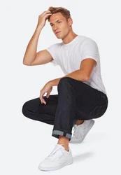 Mavi 5-Pocket Jeans Dunkelblau/Blau/Braun