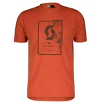 Scott Defined Dri S/sl Shirt Herren Orange/Braun/Rot