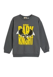 Sweatshirt Rundhalsausschnitt Mit Aufdruck