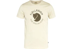 Fjällräven Fox Herren T-Shirt Dunkelgrün/Khaki/Weiß