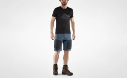 Fjällräven M Keb Shorts Herren Shorts Dunkelblau/Grau/Blau/Hellblau