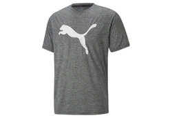 CARE OF BY PUMA Kurzarmshirt Train Fav Heather Cat Tee Herren Dunkelgrau/Grau/Hellgrau