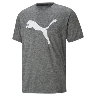 CARE OF BY PUMA Kurzarmshirt Train Fav Heather Cat Tee Herren Dunkelgrau/Grau/Hellgrau CARE OF BY PUMA Kurzarmshirt Train Fav Heather Cat Tee Herren Dunkelgrau/Grau/Hellgrau
