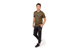 CARE OF BY PUMA Kurzarmshirt Train Fav Heather Cat Tee Herren Braun