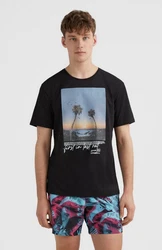 O'Neill Kurzarmshirt Loren T-shirt Herren Schwarz/Beige
