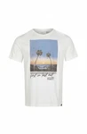 O'Neill Kurzarmshirt Loren T-shirt Herren Weiß/Creme/Beige/Hellblau