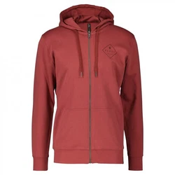 Scott Anorak Casual L/sl Zip Hoody Herren Sweater Rot/Bordeaux/Dunkelrot