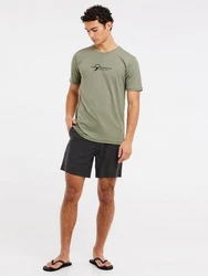 Protest Herren Shirt PRTLEGUNDI Surf T-shirt Dunkelgrün/Khaki