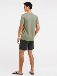 Protest Herren Shirt PRTLEGUNDI Surf T-shirt Dunkelgrün/Khaki