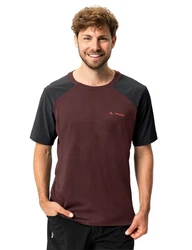 VAUDE T-Shirt Men's Moab PRO Shirt Bordeaux/Dunkelrot/Braun/Rot/Lila