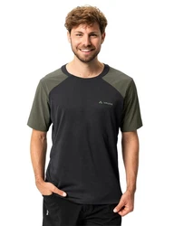 VAUDE T-Shirt Men's Moab PRO Shirt Dunkelgrün/Grün/Khaki
