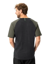 VAUDE T-Shirt Men's Moab PRO Shirt Dunkelgrün/Grün/Khaki