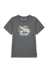 Picture Kurzarmshirt M Custom Van Tee Herren Grau/Dunkelgrau
