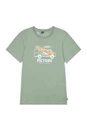 Kurzarmshirt M Custom Van Tee Herren Kurzarm-Shirt