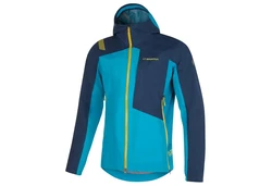 La Sportiva M Crizzle Evo Shell Jacket Herren Blau/Türkis