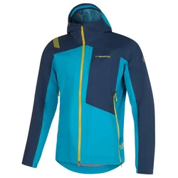 La Sportiva M Crizzle Evo Shell Jacket Herren Blau/Türkis