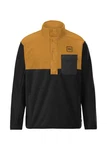 Picture Fleecepullover Braun/Schwarz/Orange/Dunkelblau