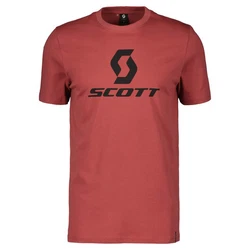 Scott M Icon S/sl Tee Herren Kurzarmshirt Rot/Dunkelrot/Orange