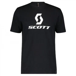 Scott M Icon S/sl Tee Herren Kurzarmshirt Schwarz/Dunkelblau