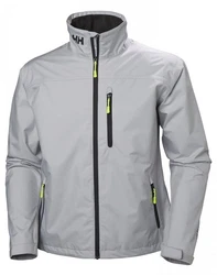 Helly Hansen Anorak M Crew Jacket Herren Grau/Hellgrau