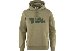 Fjällräven Hoodie M Logo Hoodie Dunkelgrün/Braun/Khaki/Beige