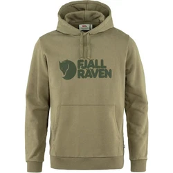 Fjällräven Hoodie M Logo Hoodie Dunkelgrün/Braun/Khaki/Beige