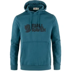 Fjällräven Hoodie M Logo Hoodie Türkis/Blau/Grün