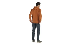 Dolomite Hoodie M Logo Hood Herren Freizeitpullover Orange