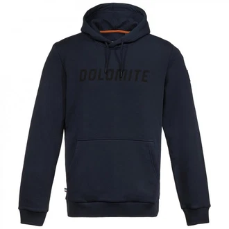 Dolomite Hoodie M Logo Hood Herren Freizeitpullover Dunkelblau