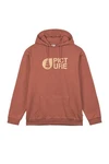 Picture Hoodie Basement Cork Herren Braun/Orange