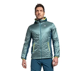 Schöffel Funktionsjacke Hybrid Jacket Stams Grün/Grau