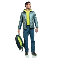 Schöffel Funktionsjacke Hybrid Jacket Stams Grün/Grau