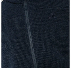 Schöffel Fleecejacke Anorak Dunkelblau/Blau/Hellblau