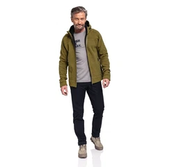 Schöffel Fleecejacke Anorak Dunkelgrün/Grün